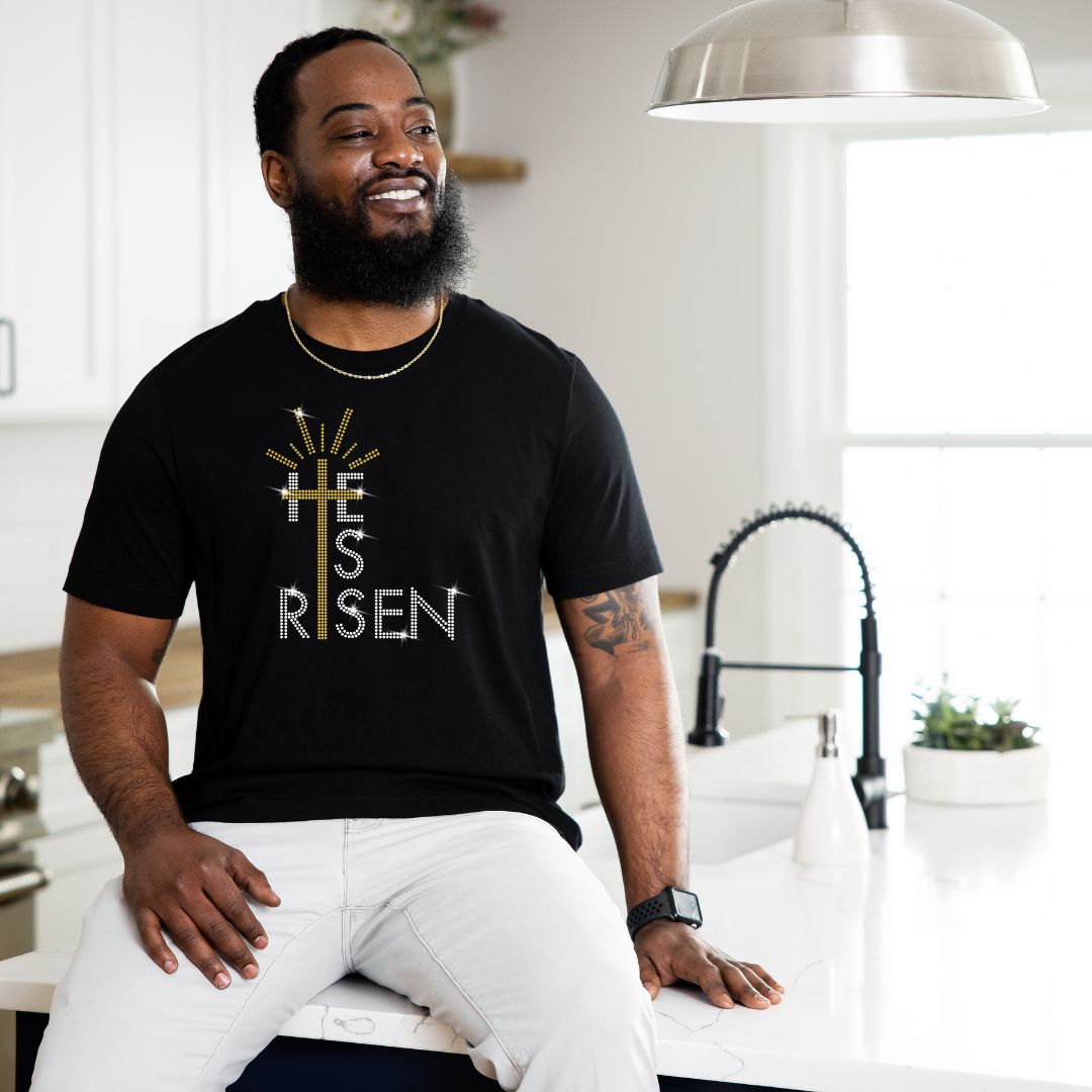 He's Risen Unisex Blings T-Shirt