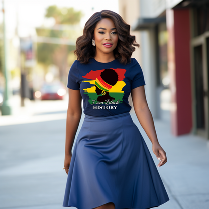 I am Black History Women T-Shirt