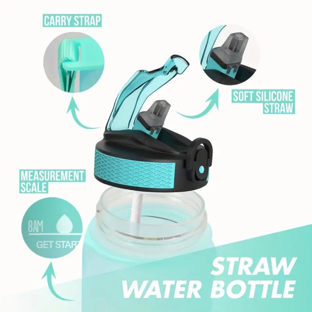 32oz Motivational Sport Water Bottle